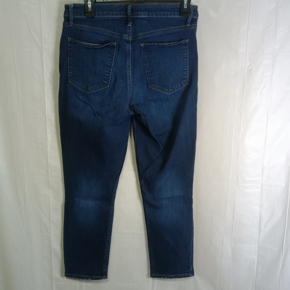 Gap Denim True Skinny Stretch Jeans Blue Indigo High Rise 30 - Picture 5 of 11